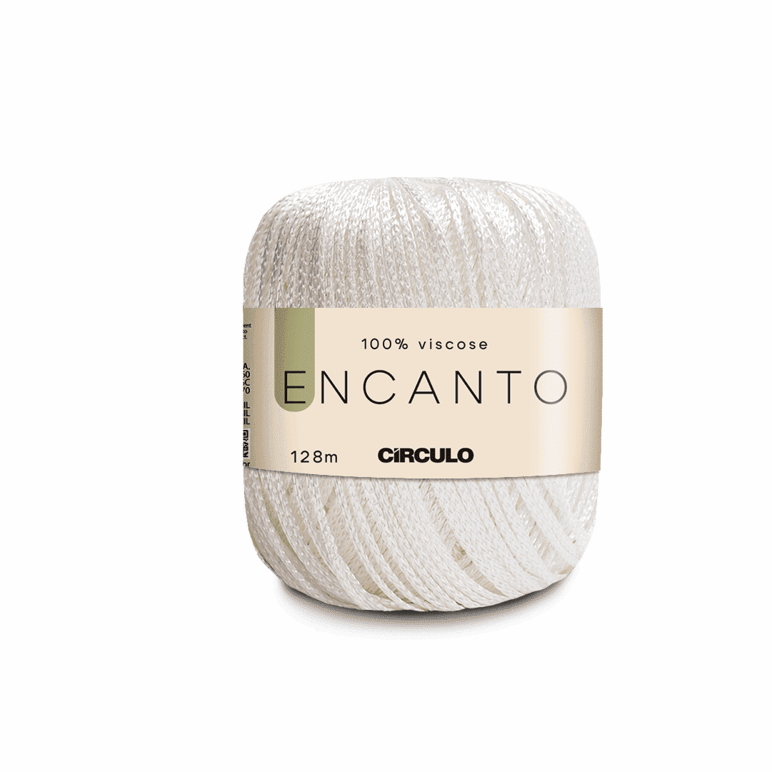 Linha Encanto Off White - 8176 Circulo 128mts - Ariel Malhas | Universo do Artesão