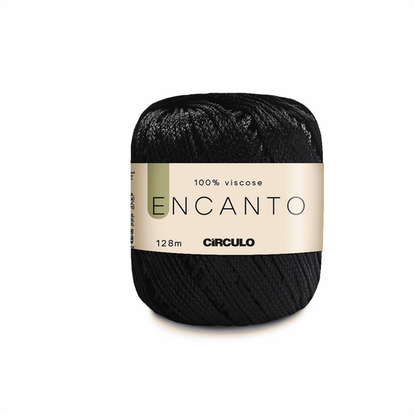 Linha Encanto Preto - 8990 Circulo 128mts