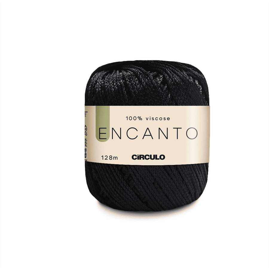 Linha Encanto Preto - 8990 Circulo 128mts