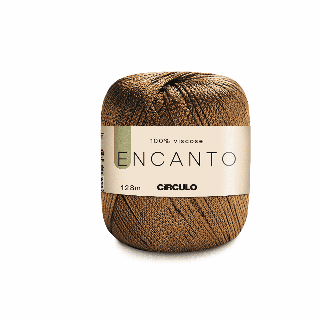 Linha Encanto Saibro - 7154 Circulo 128mts - Ariel Malhas | Universo do Artesão