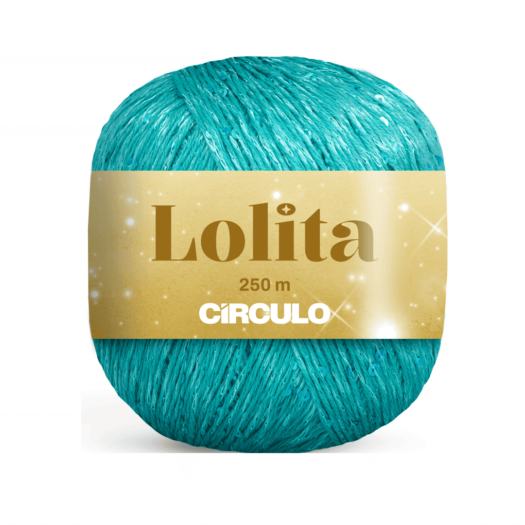 Lolita Menta 5877 Circulo - Ariel Malhas | Universo do Artesão