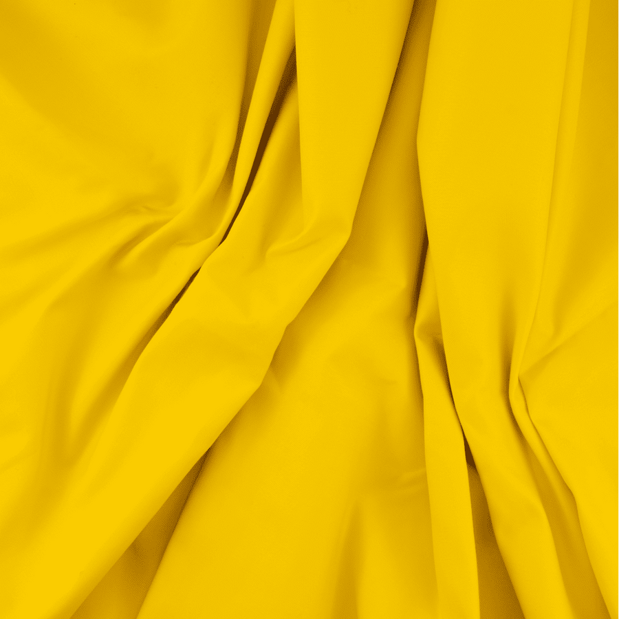 Tecido Tricoline Liso Amarelo Canário