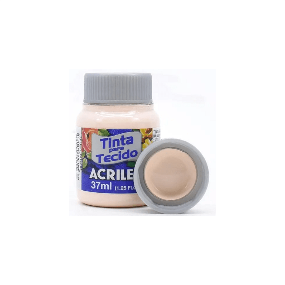 Tinta para Tecido Acrilex Fosca 37ml - Ariel Malhas | Universo do Artesão