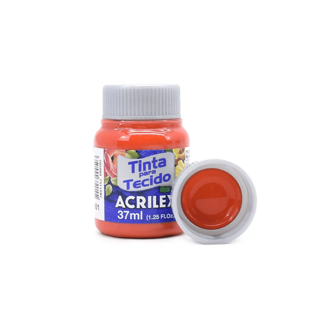 Tinta para Tecido Acrilex Fosca 37ml - Ariel Malhas | Universo do Artesão