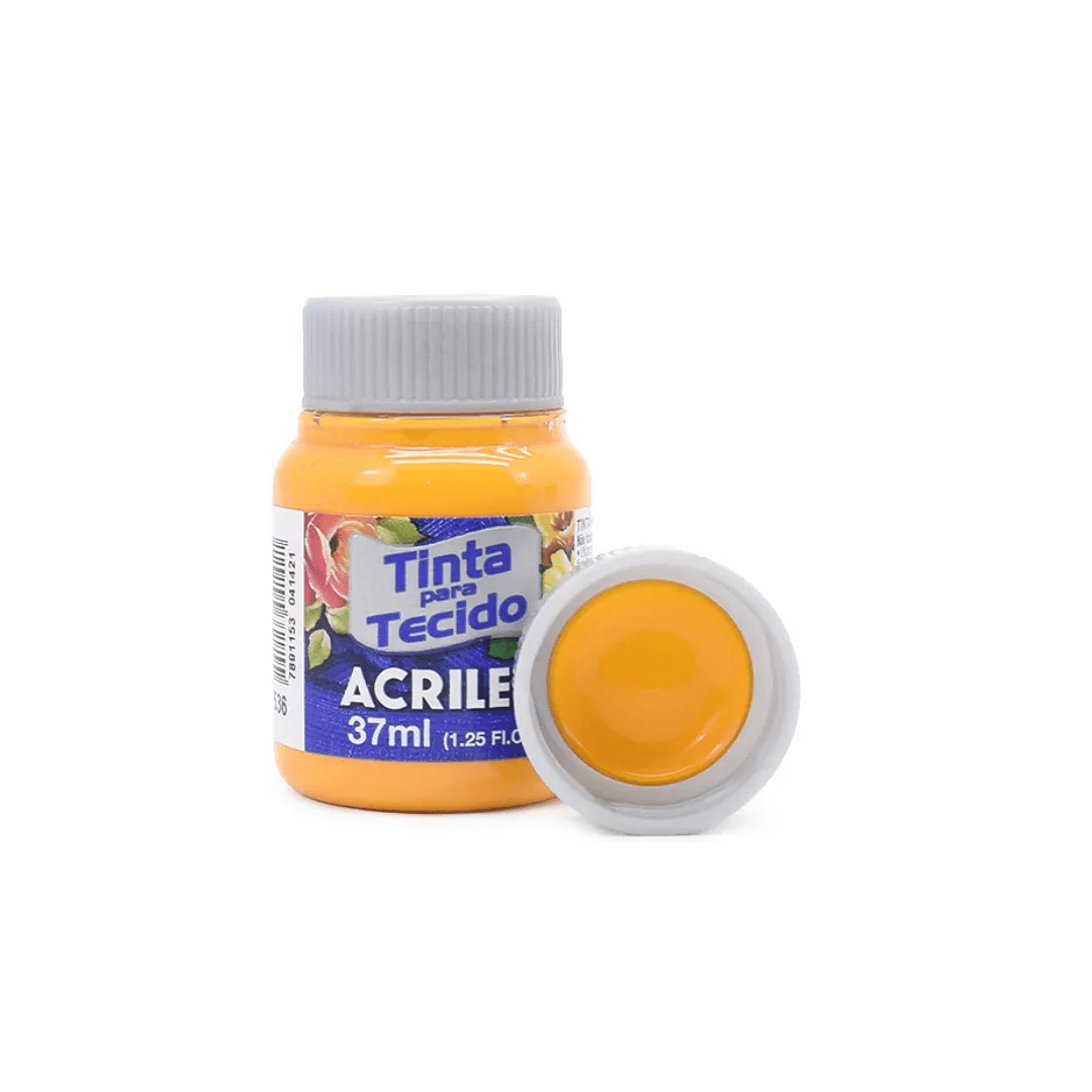 Tinta para Tecido Acrilex Fosca 37ml - Ariel Malhas | Universo do Artesão