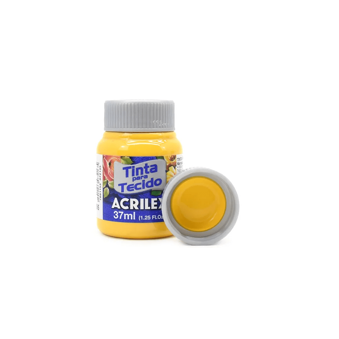 Tinta para Tecido Acrilex Fosca 37ml - Ariel Malhas | Universo do Artesão