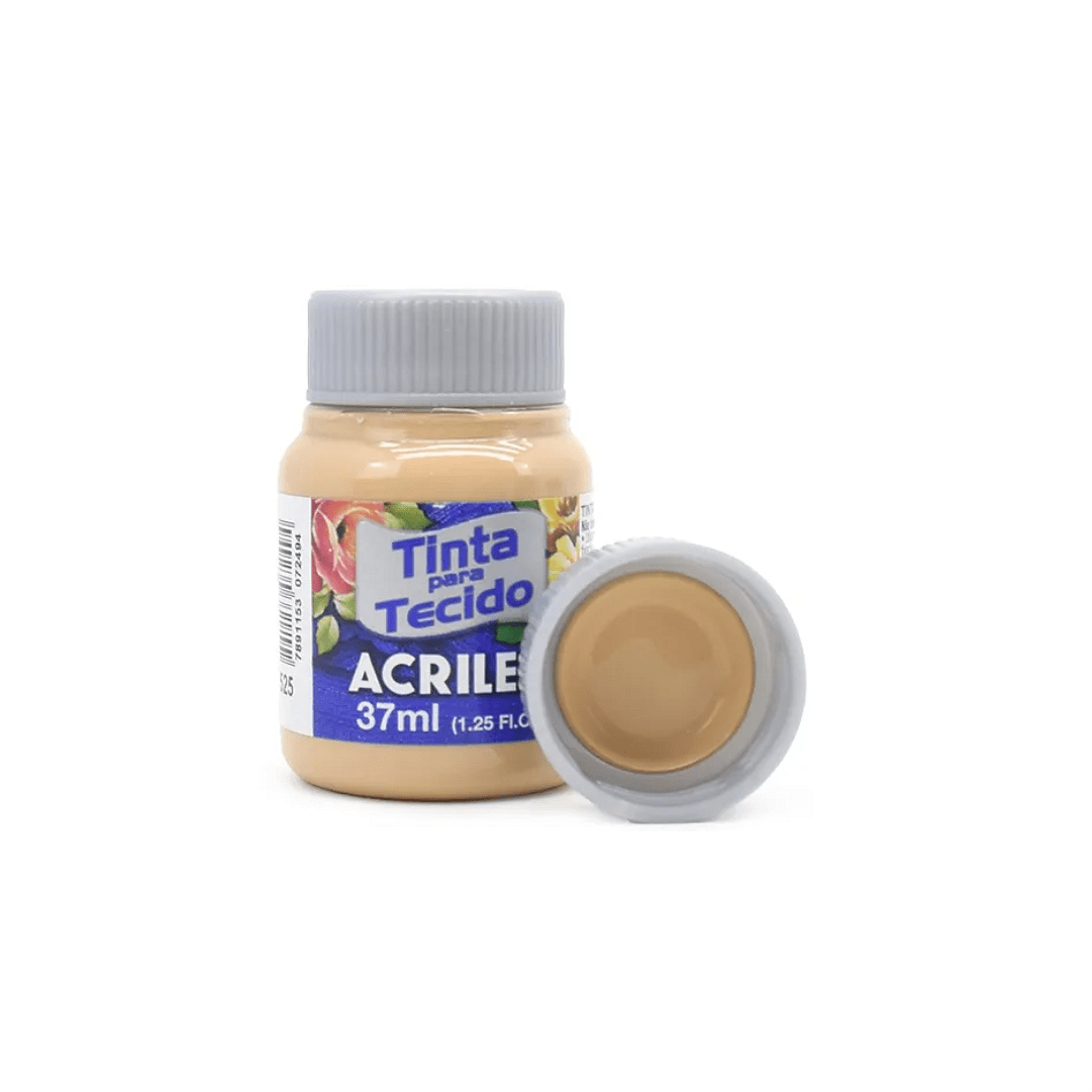 Tinta para Tecido Acrilex Fosca 37ml - Ariel Malhas | Universo do Artesão