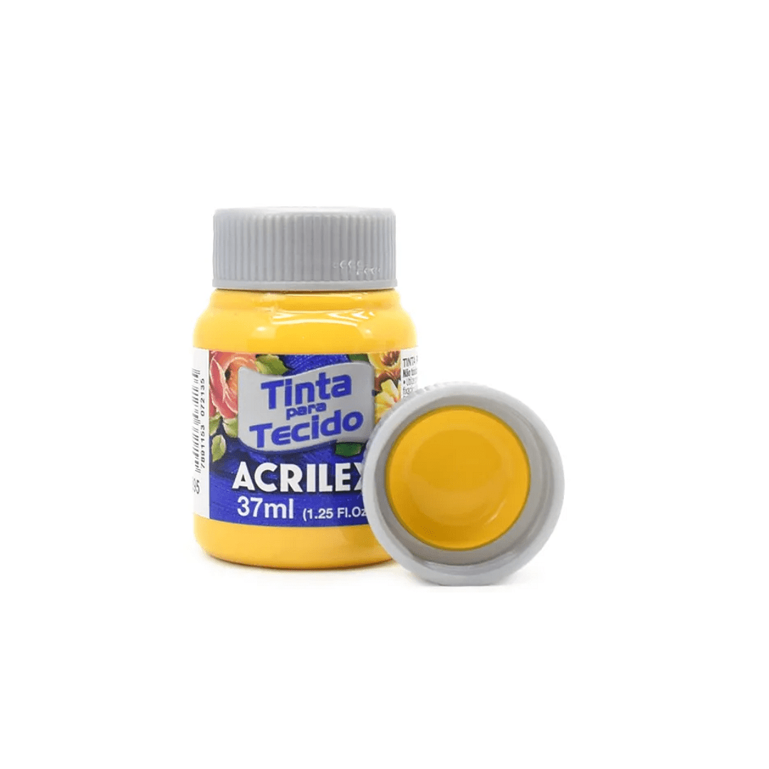 Tinta para Tecido Acrilex Fosca 37ml - Ariel Malhas | Universo do Artesão