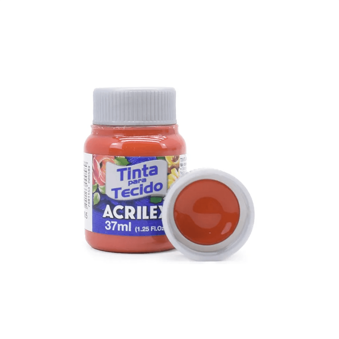 Tinta para Tecido Acrilex Fosca 37ml - Ariel Malhas | Universo do Artesão