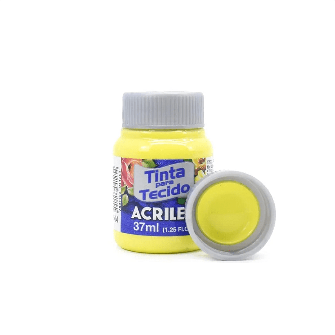 Tinta para Tecido Acrilex Fosca 37ml - Ariel Malhas | Universo do Artesão