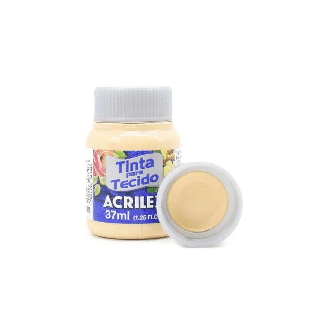Tinta para Tecido Acrilex Fosca 37ml - Ariel Malhas | Universo do Artesão