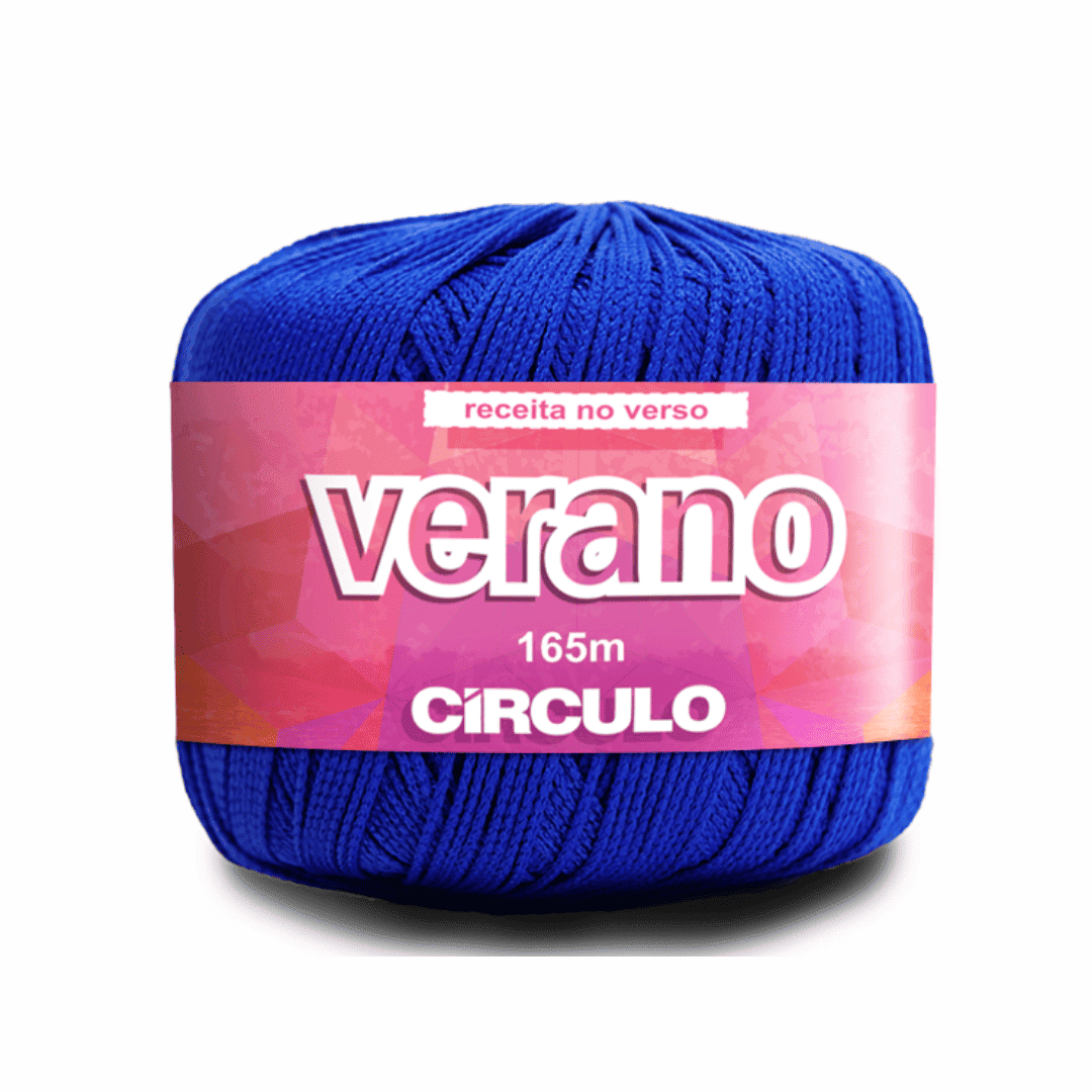 Verano Azul Bic 615 Circulo - Ariel Malhas | Universo do Artesão
